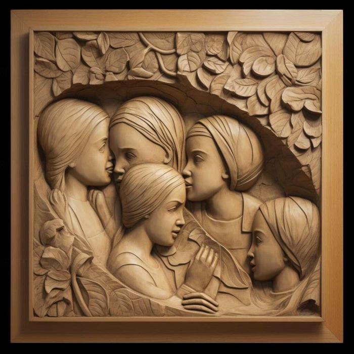 نموذج ثلاثي الأبعاد لآلة CNC 3D Art 